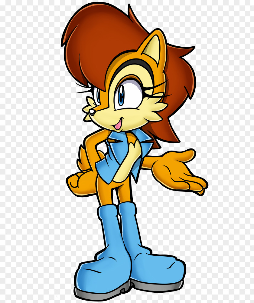 Sally Acorn Princess Sonic The Hedgehog Character Comics DeviantArt PNG