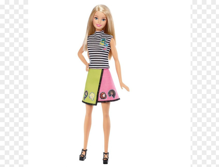 Barbie D.I.Y. Crimps And Curls Doll Fashion Toy PNG