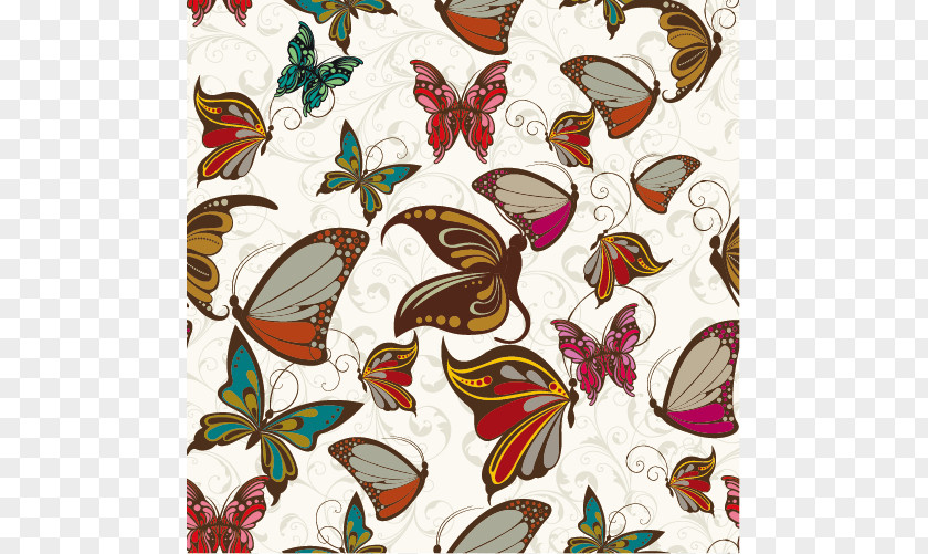 Butterfly Pattern Vector Design Monarch Visual Arts Illustration PNG