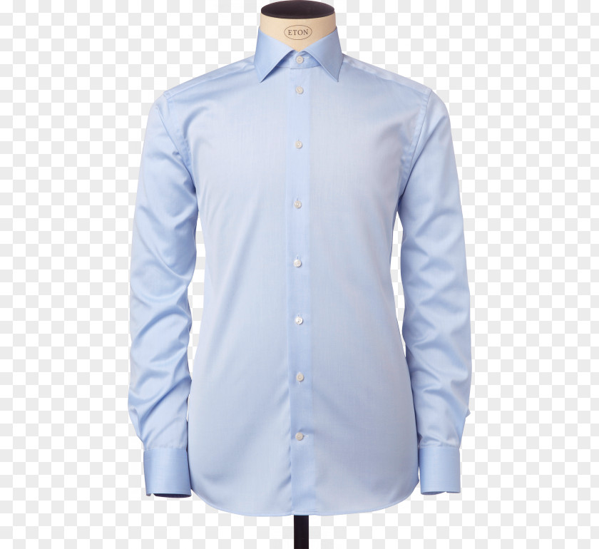 Dressshirt T-shirt Dress Shirt Blue PNG