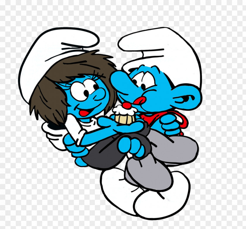 Smurfs Smurfette The Character Material PNG