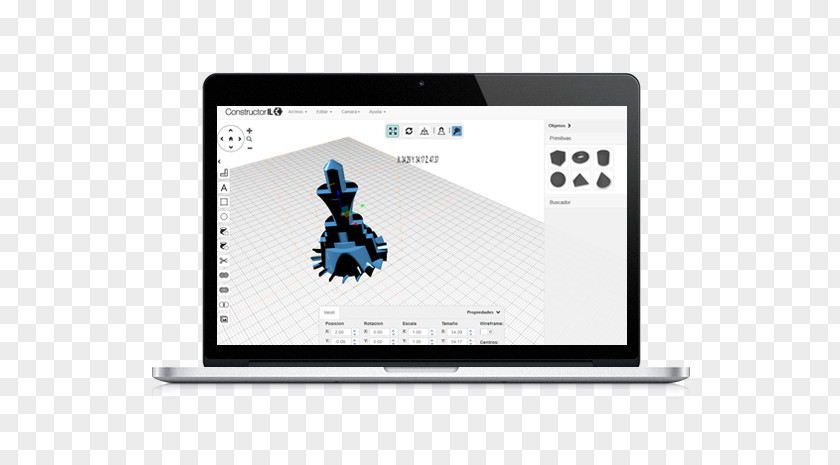 3D Mockup User Interface Design Credit Repair Software Business Catalog PNG
