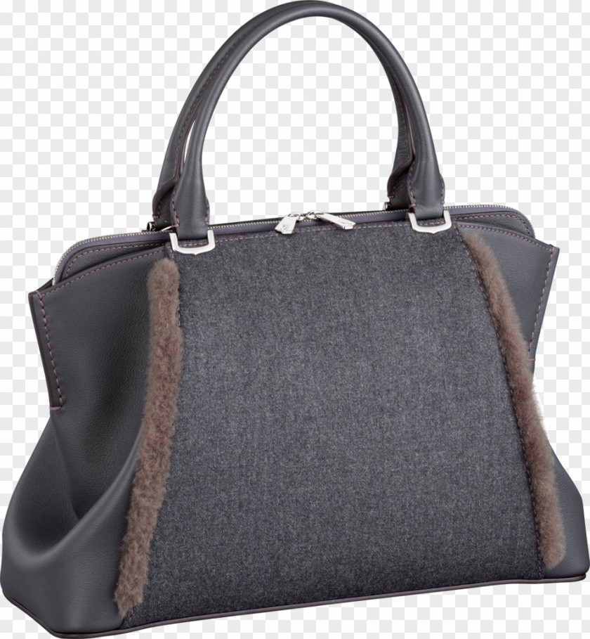 Bag Tote Leather Handbag Cartier PNG
