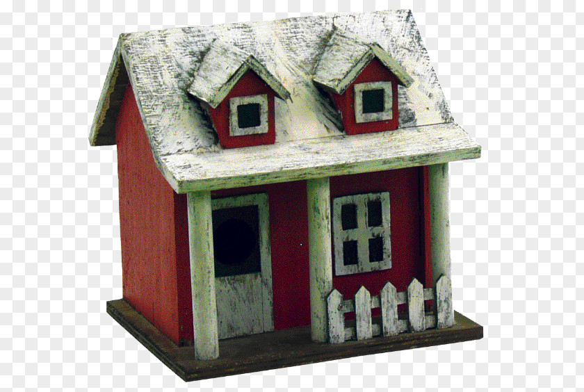 Bird House Nest Box Picket Fence PNG