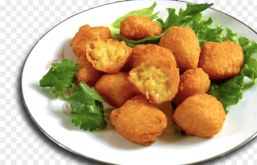 Chicken Nugget Croquette Fritter Pakora Korokke PNG