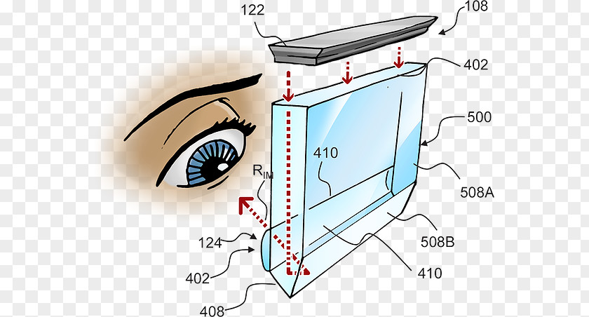 Headup Display Optical Head-mounted Head-up Smartglasses PNG