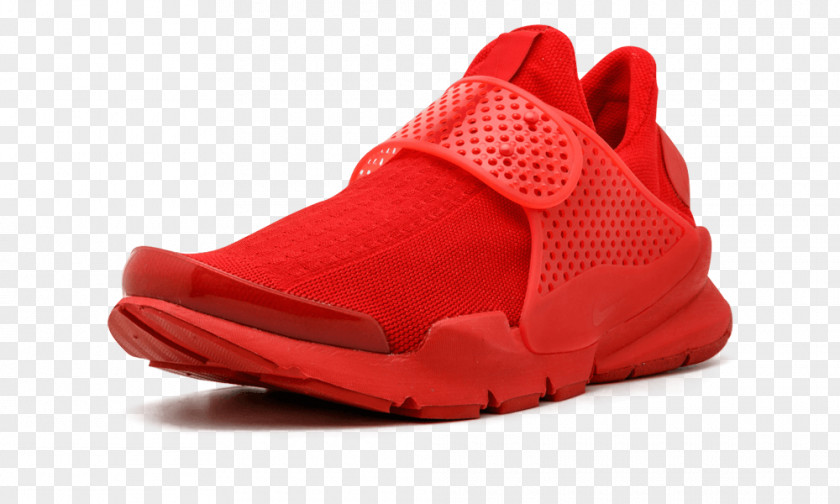 Nike Red Sock Shoe Sneakers PNG