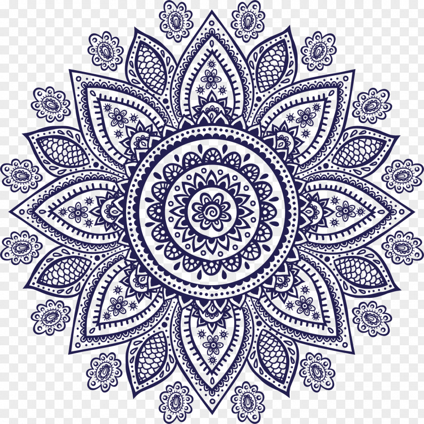 Purple Pattern Ornament Royalty-free Mehndi Clip Art PNG