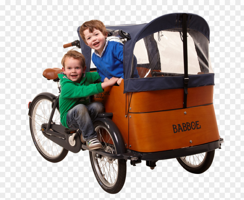 Bicycle Trailers Freight Babboe Bakfiets PNG