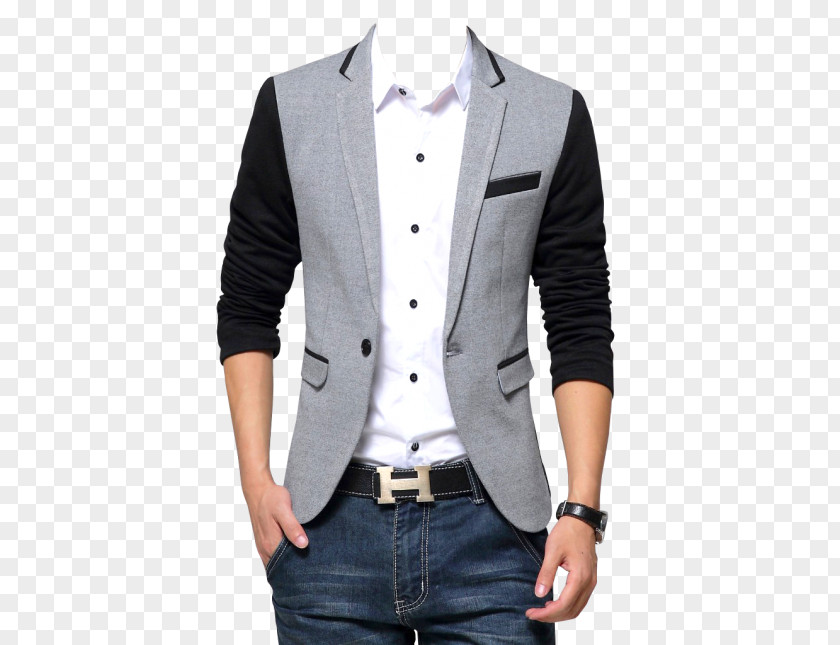 Dress Men T-shirt Blazer Jacket Sport Coat Suit PNG