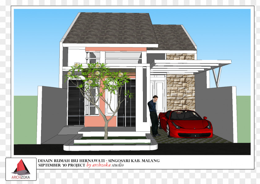 House Jasa Desain Arsitek Indonesia Architecture Roof PNG