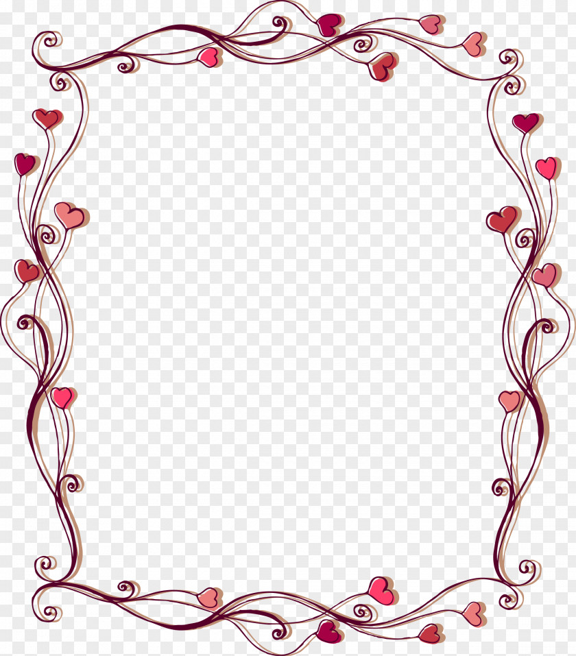 Love Frame Heart Picture Frames Clip Art PNG