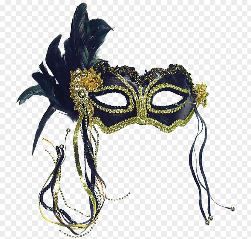 Mask Masquerade Ball Black Blindfold Costume Party PNG