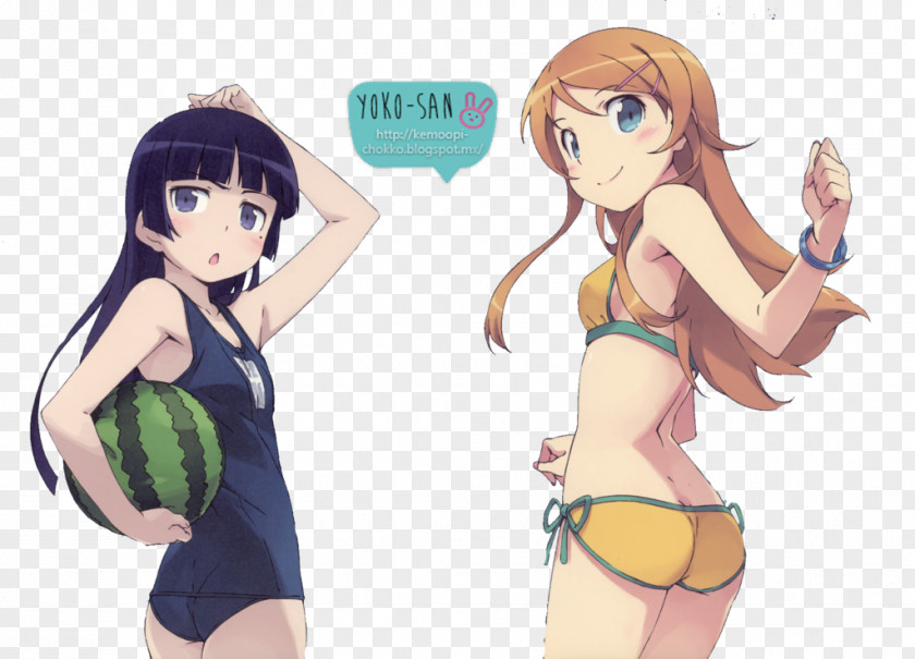 Oreimo Oreimo: Kuroneko Rendering PNG