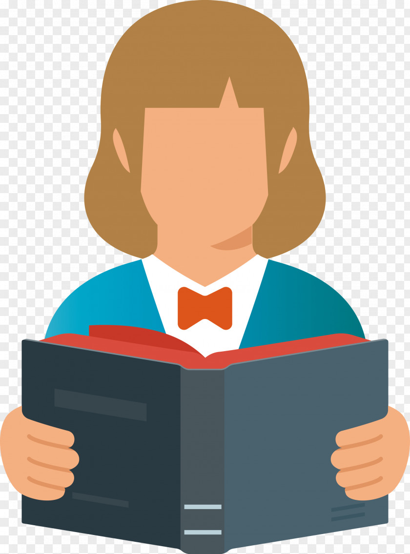 Reading Book Teacher PNG