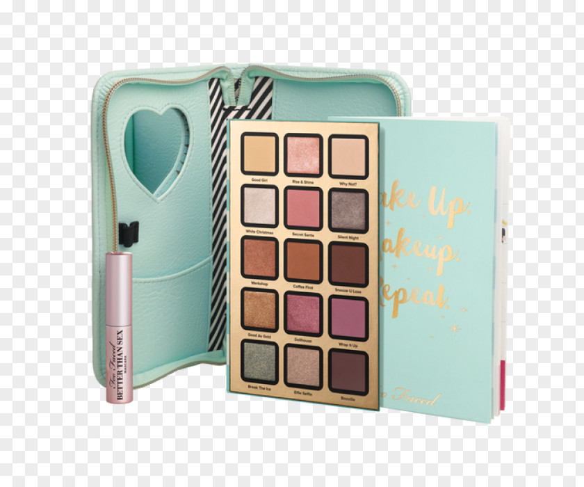 Too Faced TOO FACED Pretty Little Planner Boss Beauty Lady Agenda Cosmetics Ulta Eye Shadow PNG