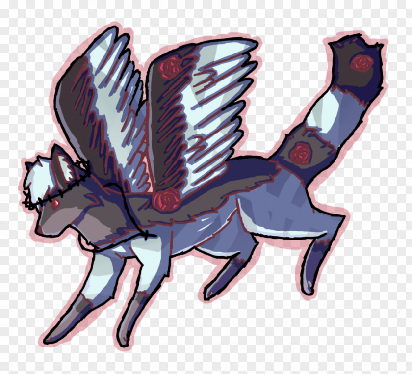 Butterfly Horse Insect Cartoon PNG