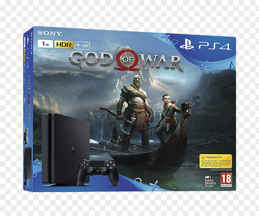 God Of War Ps4 III Sony PlayStation 4 Slim PNG