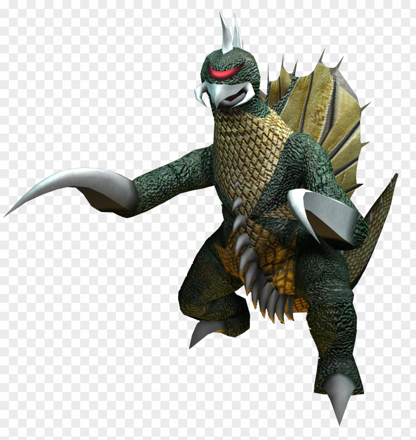 Godzilla Godzilla: Destroy All Monsters Melee Gigan Save The Earth GameCube PNG