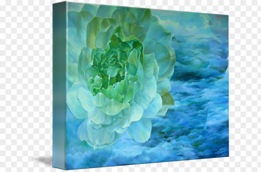 Golden Lotus Water Painting Hydrangea Aquatic Plants PNG