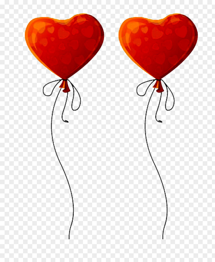 Heart Balloon Clip Art PNG