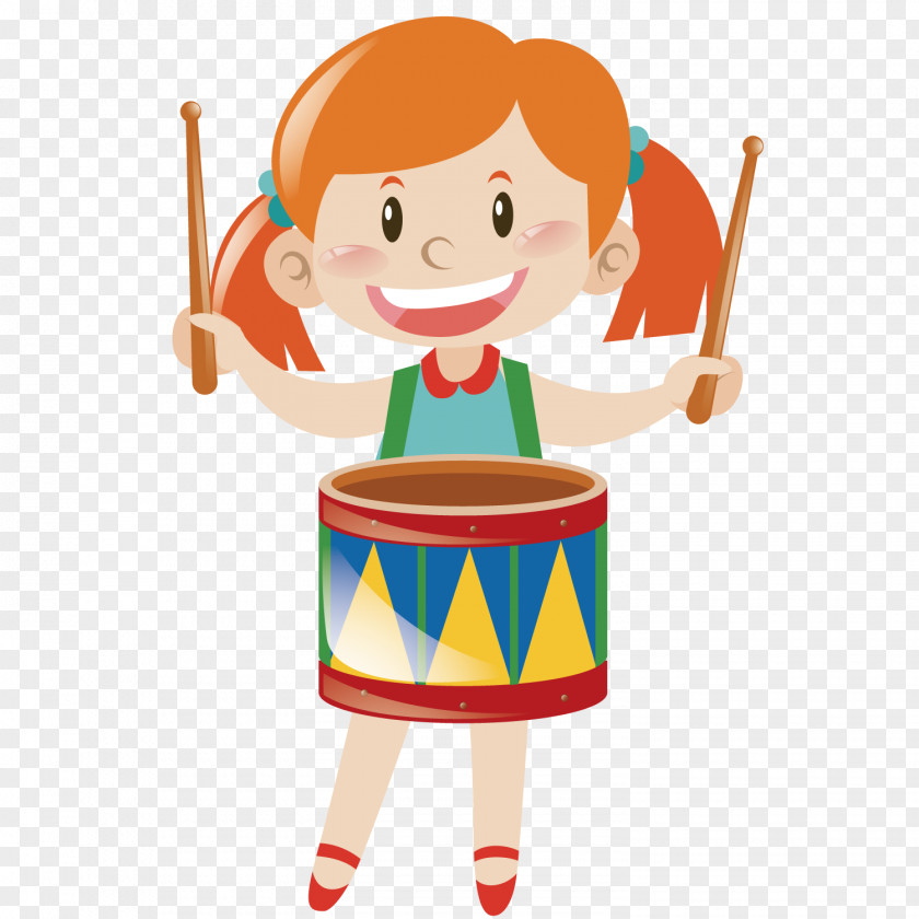 Vector Play Snare Drums Child Royalty-free Stock Illustration PNG