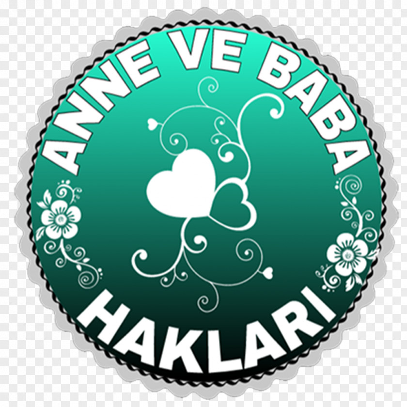 Anneler Günü Bottle Cap Logo Green Font Circle PNG