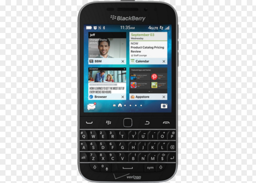 Blackberry BlackBerry Classic Priv Z30 Bold PNG