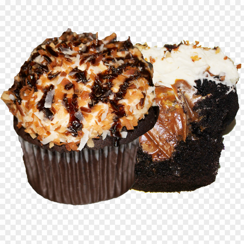 Chocolate Cupcake German Cake Brownie Muffin Praline PNG