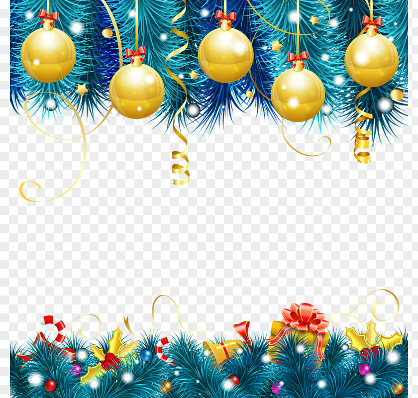 Christmas Decoration New Years Day Wish Greeting PNG