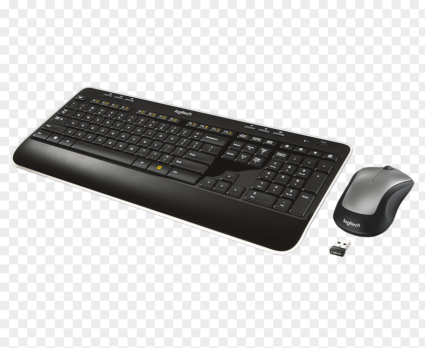 Computer Mouse Keyboard Wireless Logitech Unifying Receiver Laptop PNG