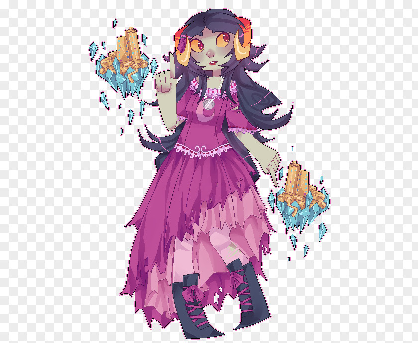 Feferi Peixes Derse MS Paint Adventures Homestuck Image Cosplay Illustration PNG