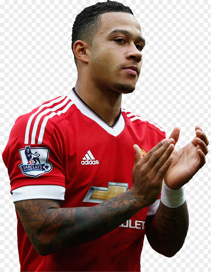 Football Memphis Depay Manchester United F.C. Player Sport PNG
