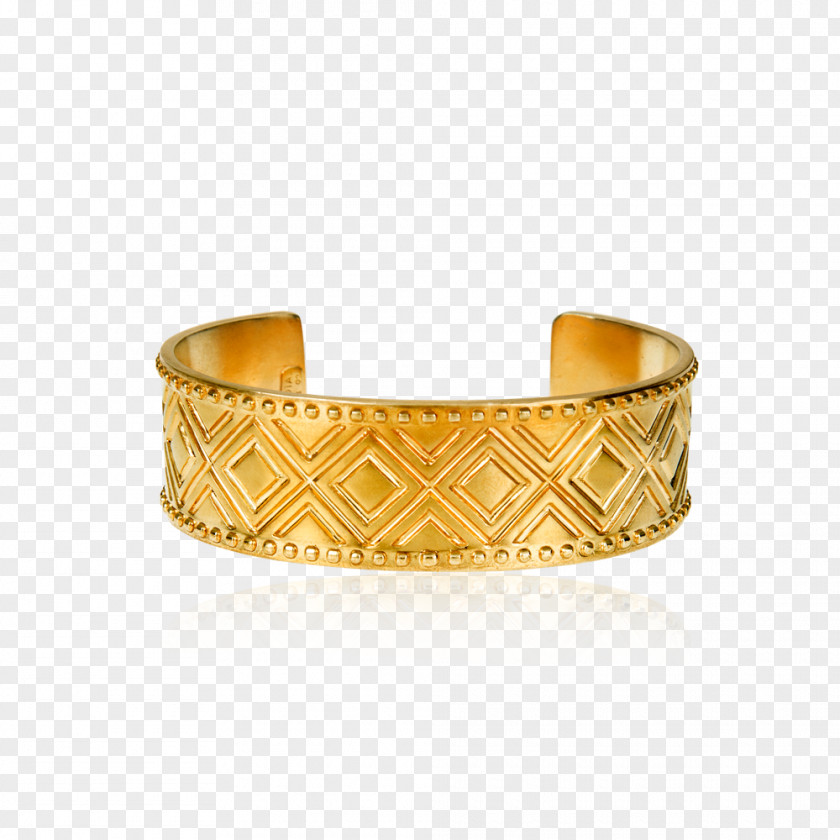 Noble Lace Bangle Bracelet Jewellery Gold Metal PNG