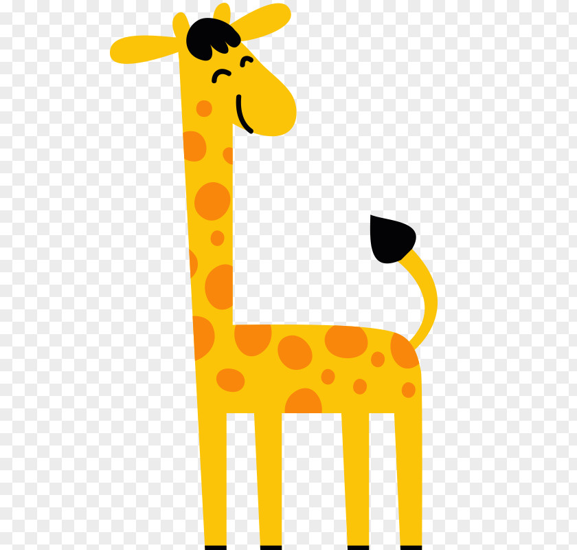 Cartoon Giraffe Northern PNG