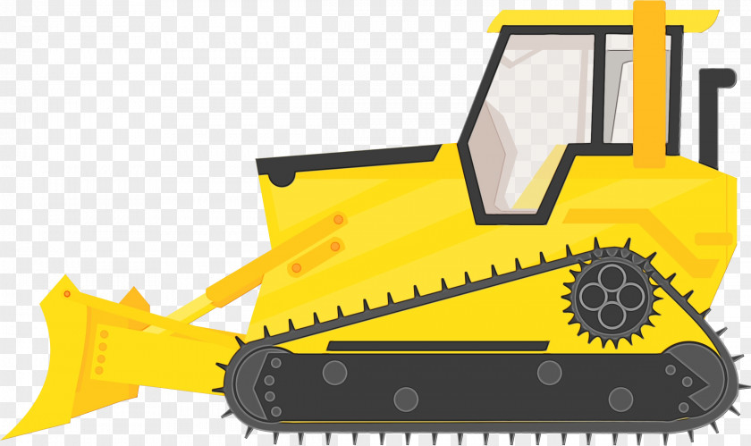 Machine Bulldozer Yellow Physics Science PNG