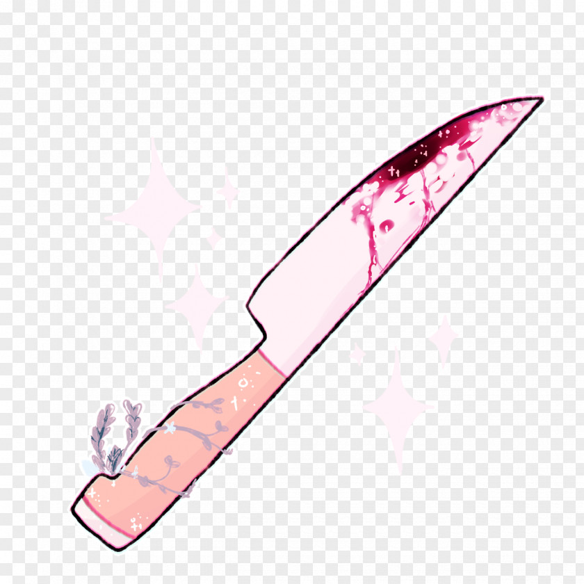 Neck Bloodstain Knife Weapon Strangely Pleasing Art Aesthetics PNG