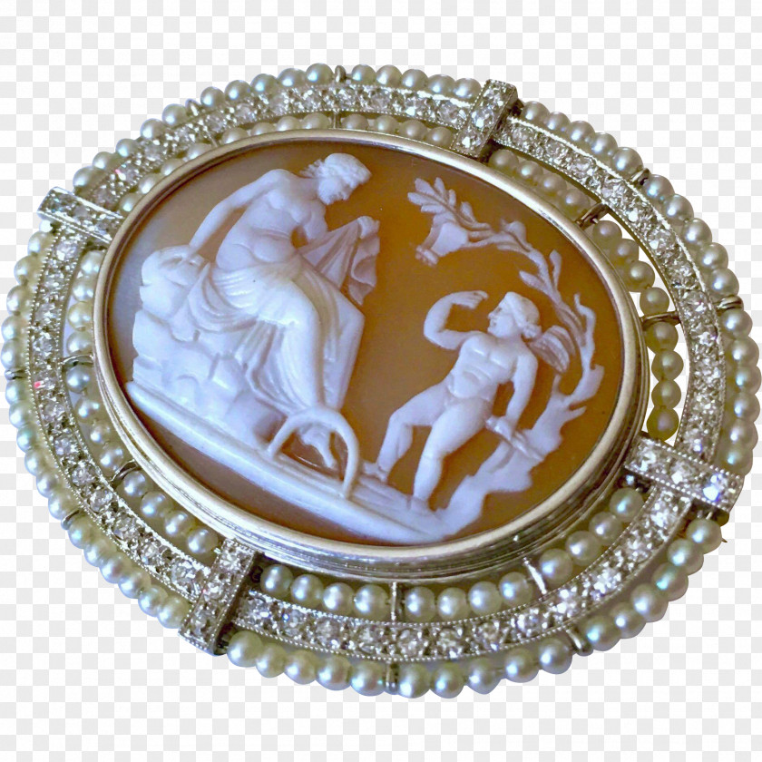 Venus Silver Jewellery Brooch PNG