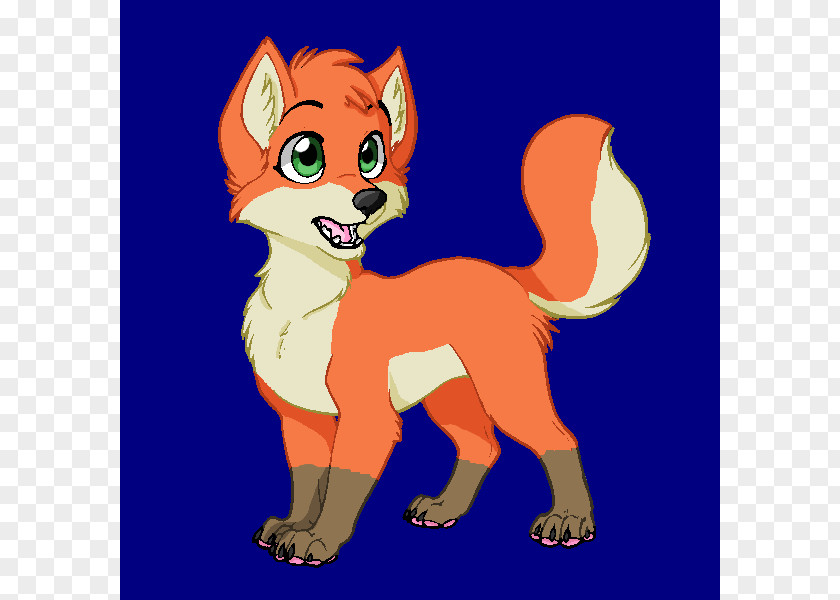 Little Fox Red Puppy Whiskers Cat Dog PNG