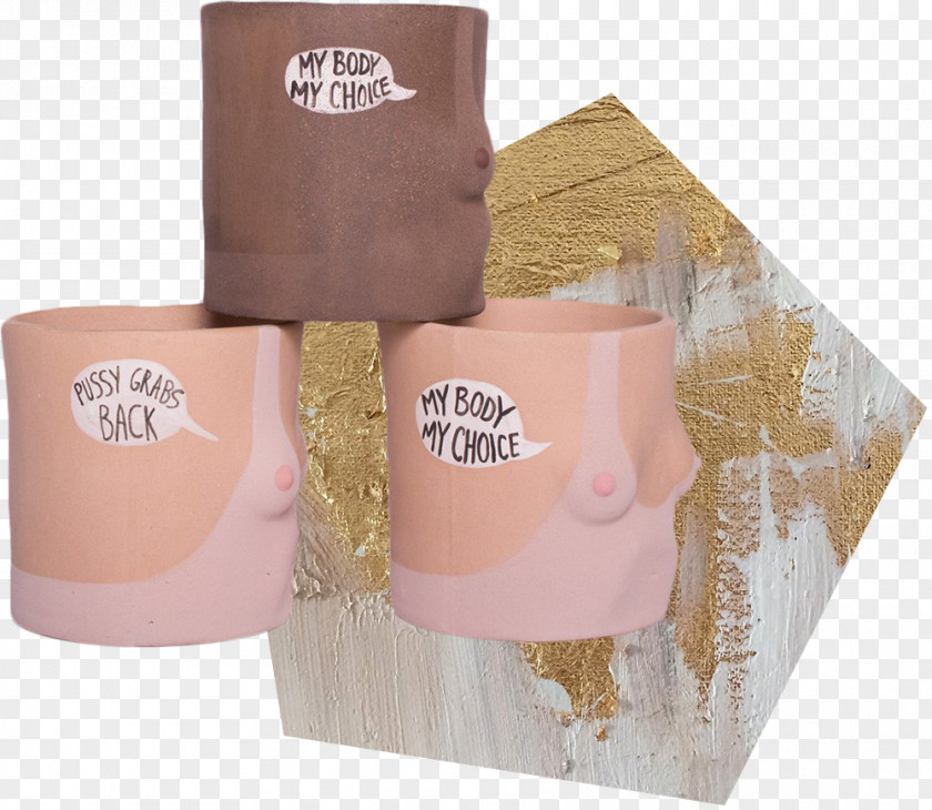 Moor Pottery Ceramic Flowerpot Tan Line Crock PNG