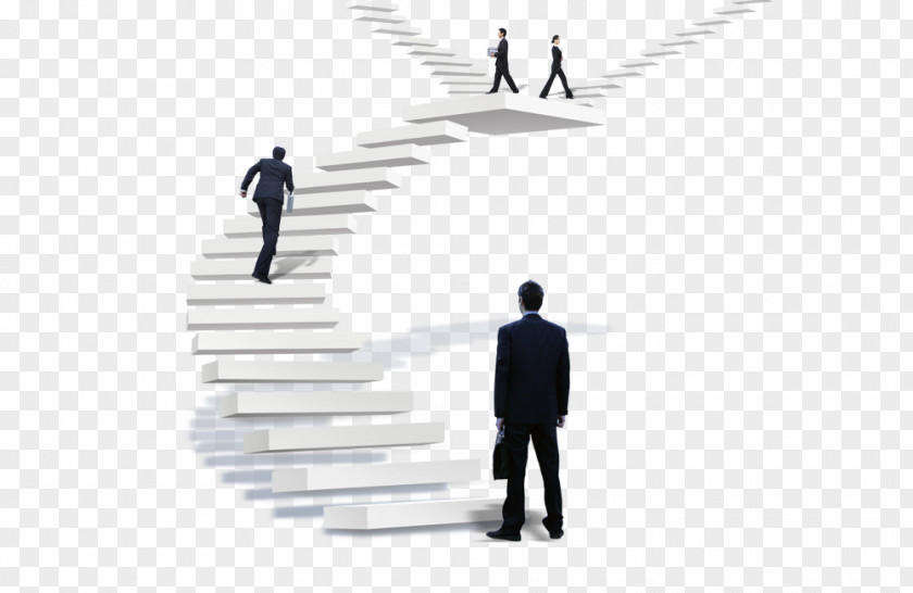 The Man Walking On Stairs Advertising PNG
