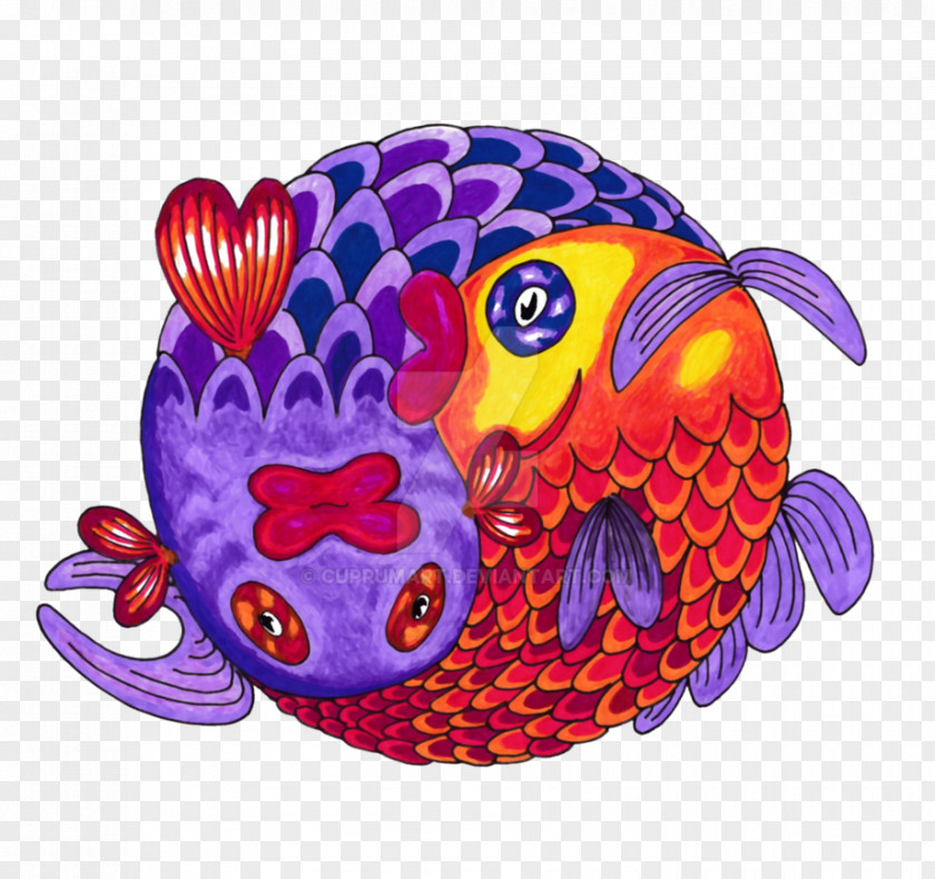 Yin Yang Fish PNG