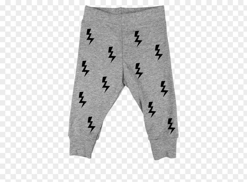 Black Lightning Leggings Sleeve PNG