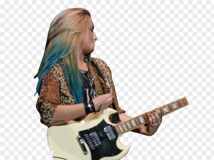 Demi Lovato Electric Guitar Musical Instruments String Bass PNG