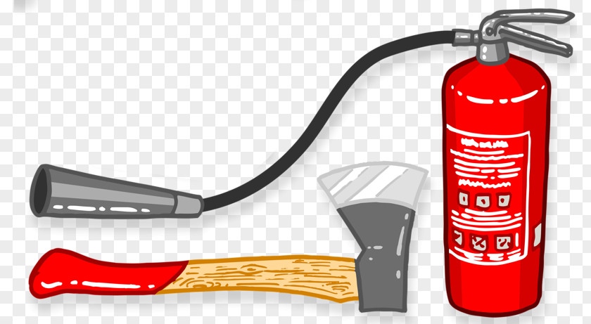 Fire Tools Extinguisher Icon PNG