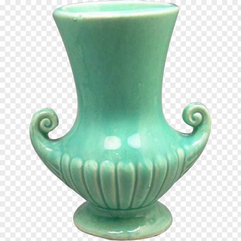 Vase Pottery Ceramic Turquoise PNG