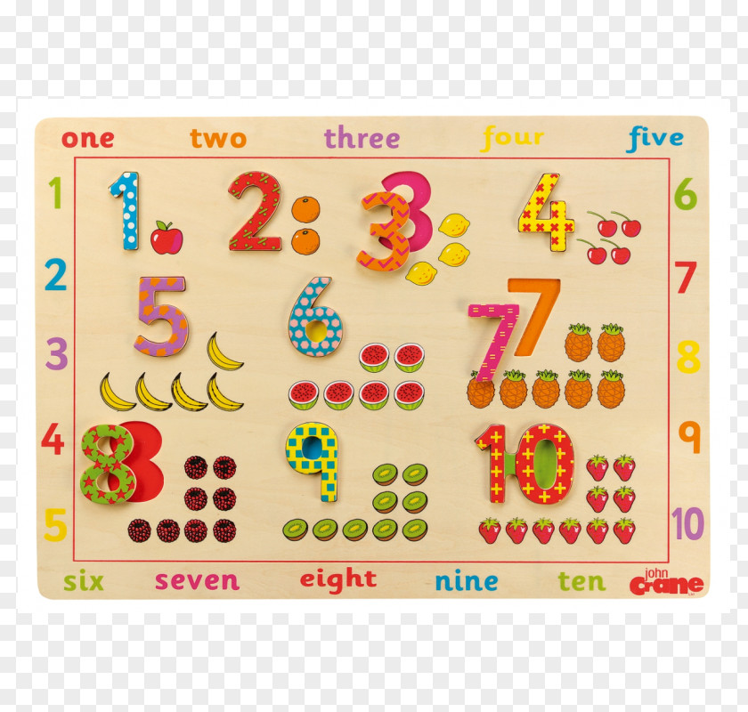 Baby Wood Toy Puzzle Educational Toys Game Number PNG