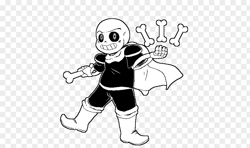 Sans In Game Sprite Thumb Drawing Line Art Clip PNG
