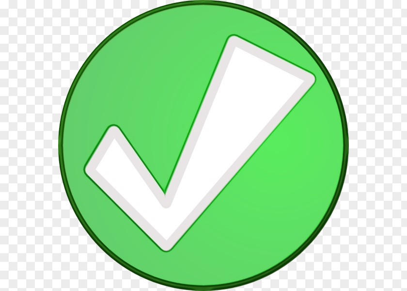 Sign Symbol Green Check Mark PNG