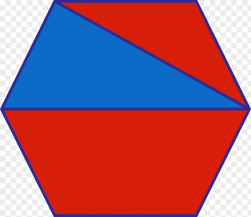 Blue Polygon Triangle Internal Angle Regular PNG